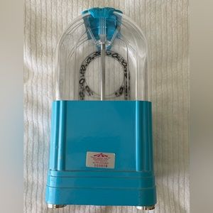 Vintage Classic Carousel Mini Gumball Machine Juke Box Ford Gum Corp Blue